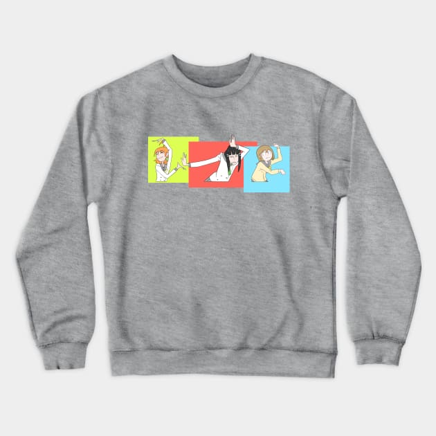 Eizouken ni wa Te wo Dasu na! Crewneck Sweatshirt by CrazyLife